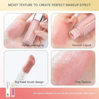 2pc Liquid Blush,Soft Cream Face Blush,Natural Matte Finish
