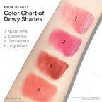 KYDA Liquid Blush, Matte Tinted for Cheeks, Lasting Dewy Finish, High Pigment Soft Creamy Blush, Blendable Lightweight Cover-Cool Pink