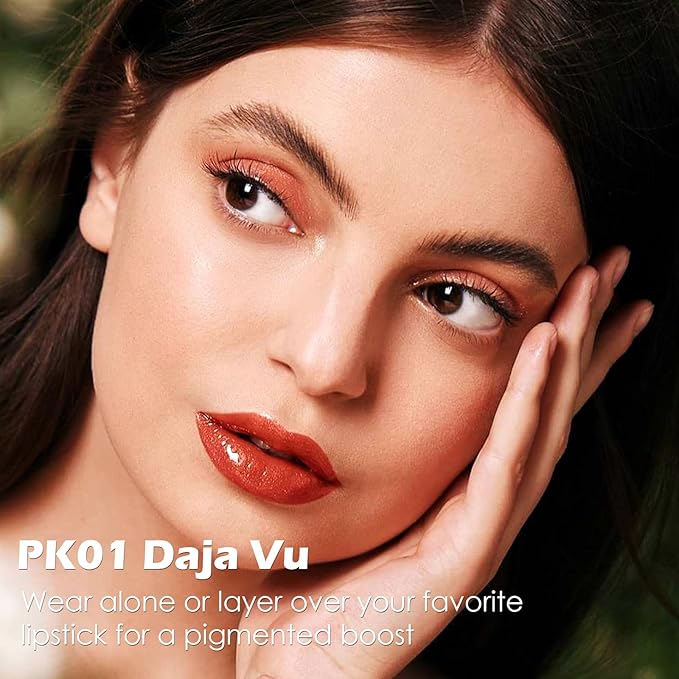 FOCALLURE Glitter Lip Gloss,High Shine Shimmer Lipstick,Long Lasting Plumping Lipgloss,Hydrating,Moisturizing,Non-Sticky and Lightweight Formula for Lip Color,Daja Vu