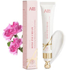 ANAI RUI Rose Caffeine Eye Cream for Dark Circles, Under Eye Serum for Puffiness Bags, Anti-Aging Eye Cream with Retinol, Collagen, Hydrating, Firming, Reduce Wrinkles and Fine Lines Daily 0.5 FL OZ