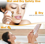 Electric Razors for Women, Women's Electric Shaver Kit for Legs, Bikini and Body Wet Dry Use, Facial Hair Removal, Cordless Trimmer for Womens Bikini Lady Grooming Sensitive Skin