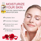 Vitamin E Oil, Rose Oil, Vitamin E Oil for Face, Organic Vitamin E Oil, Rose & Vitamin E Moisturizer Oil for Face and Skin Care 2 Fl Oz