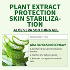 Aloe Vera Gel for Face, Travel Size Aloe Vera Gel, Deep Moisturizing & Repairing Skin, Fast Absorbing, Organic Aloe Vera Soothing Gel for Cooling, Calming and Soothing after Sun Care 1.41 Oz