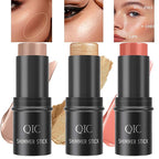3 PCS Cream Contour Blush Stick,Long Lasting Waterproof for Women