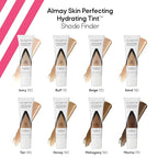 Almay Hydrating Liquid Foundation Tint, Lightweight with Light Coverage, Naturally Dewy Finish, Hypoallergenic, Dermatologist TestedFragrance Free, 120 Beige, 0.94 fl oz.