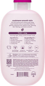 eos Shea Better Cashmere Body Wash, Fresh & Cozy, Moisturizing and Nourishing, pH Balanced Creamy Gel Formula, Paraben & Phthalate Free, Sensitive Skin,16 fl oz