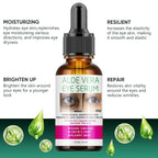 Aloe Vera Eye Serum Dark Circles Under Eye Treatment for Women to Reduce Appearance of Puffy Eyes Eye Bags Fine Lines and Wrinkles for All Skin Types, Beauty Skin Care Gift