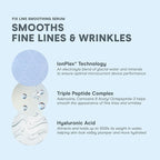 NuFACE FIX Serum - Line Smoothing Conductive Serum for Microcurrent with Triple Peptide, Hyaluronic Acid & IonPlex to Hydrate, Brighten and Enhance NuFACE Microcurrent Device Results (0.5 oz)