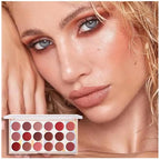 Lip Gloss Palette, 18 Colors Dard Red Pink Nude Brown Lip Makeup Pallet Kit, Pro Women Lip Color Palette with Soft Silicon Brush, Lip Present Set for Teen Girl, Mum, Daughter, Friend, Sister