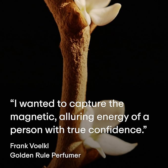 PHLUR Golden Rule Eau de Parfum - Full Size Perfume Fragrance - Fruity Floral Perfume with Mandarin, Pink Pepper, Pear, Jasmine, Coconut Milk, Sandalwood & Vanilla Cream (50mL)