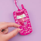 Make It Real Juicy Couture Lip Gloss Dial Up The Style Phone & DIY Lanyard - 7 Strawberry-Scented Lip Gloss Colors, Create Beaded Lanyard & Decorate with Gems for Girls Ages 6+