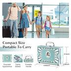 All In One Makeup Kit For Girls, Beginner Makeup Kit For Teens Makeup Kit For Little Girls Full Set Make Up Kit For Women Cosmetic Set 18 Color Eyeshadow Eyeliner Lipgloss Blush Mirror - Green