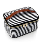 Ocheal striped makeup bag,travel makeup
