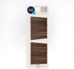 Amazon Basics Bobby Pins, Brown Hair Pins for all Hair types, 72 Count