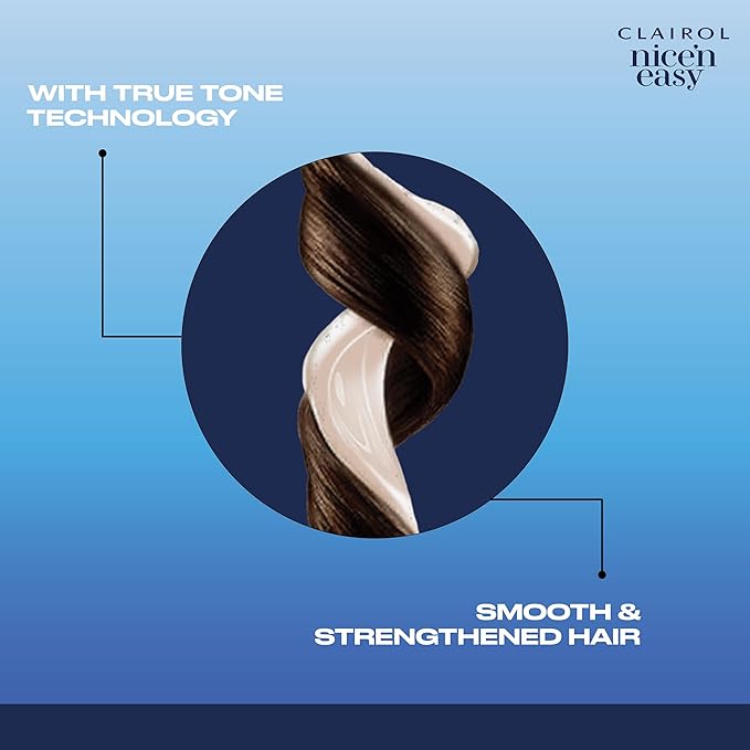 Clairol Nice'n Easy Permanent Hair Dye, 8A Medium Ash Blonde Hair Color, Pack of 3