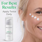 EyeGLO Caffeine Eye Cream for Dark Circles, Eye Bags, and Puffiness | Under Eye Treatment for Women with Peptides, Antioxidants, Hyaluronic Acid | Natural Brightening Eye Cream - 1 Oz