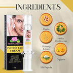 Imadini Natural Eye Wrinkle Cream, Remove Eye Bag Dark Circles, Reduce Puffiness & Eye Wrinkle, Ideal Eye Bag Cream For Both Men & Women– 8ml