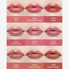 Flower Knows Midsummer Fairytales Lip Gloss-Glowy Moisturizing Coating Lip Lacquer-Hydrating Tinted Lip Oil for Girls&Women-Vegan & Cruelty Free-0.17Fl Oz(G01 Alice)