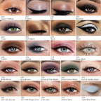 Kaely Pressed Single Eyeshadow Makeup, Pearl White Glitter Highly Pigmented Monochrome Eye Shadow Palette, Waterproof Neutral Powde Mini Eyeshadow, sombras para ojos, Lightweight Blendable, 12