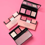 LAURA GELLER NEW YORK Multitasking Eye Lip Cheek Palette Cream to Powder Trio, Mauves