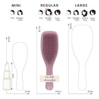 Tangle Teezer Plant-Based Ultimate Detangler Brush, Dry & Wet Hair Brush, Eliminates Knots & Reduces Breakage for All Hair Types, Earthy Purple