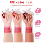4PCS Lip Tint Stain Set,Mini Liquid Water Tint,Korean Lip