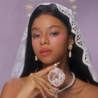 Flower Knows Little Angel Cream Blush,Buildable & Blendable Makeup Blush for cheeks,Soft & Long-lasting,Rose Pink Flush for All Skin Tones(02 Floral Praise,6g)