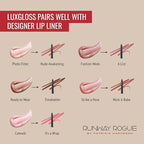 Runway Rogue LuxGloss Lip Gloss Trio, High-Pigment Shimmer Lip Gloss Set, (‘Photo Filter’, ‘Catwalk’, ‘Strike a Pose’)