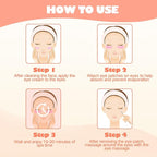 6 pairs under eye patches,