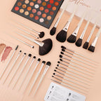 docolor Makeup Brushes Professional 30Pcs Make up Brushes Set Premium Synthetic Kabuki Foundation Blending Brush Face Powder Blush Concealers Eye Shadows Beige