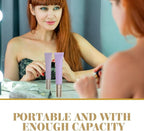 Empty Eye Cream Squeeze Tubes: 20ml Refillable Essential Oil Roller Sample Travel Container Cosmetics Roll on Bottle Dispenser for Lip Balm Gloss