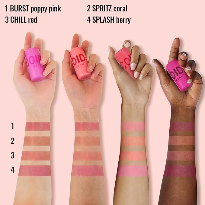 Erinde 4 Colors Cooling Water Jelly Tint, Jelly Stick,