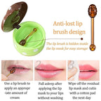 3 PCS Bee Lip Balm Honey Pot, Honey & Strawberry & Apple Lime Lip Balm, Lip Sleeping Mask Hydrating Prevention Dry and Cracked Lip Scrubs Exfoliator Lip Care, Moisturizing Lip Mask Overnight