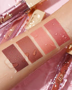 Oulac Matte Liquid Red Lipstick for Women, Orange-Brown Tones Red Lip Gloss Long Lasting, Highly Pigmern Lip Color with Vitamin E & Rose Oil, Waterproof, Vegan & Cruelty-Free M04