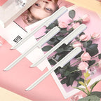 10 Pieces Women's Facial Razor Eyebrow Shaver Razor Brow Shaper Eyebrow Trimmer Dermaplaner Shaping Tool with Cover (White)