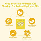 Heart goggle brightening mask