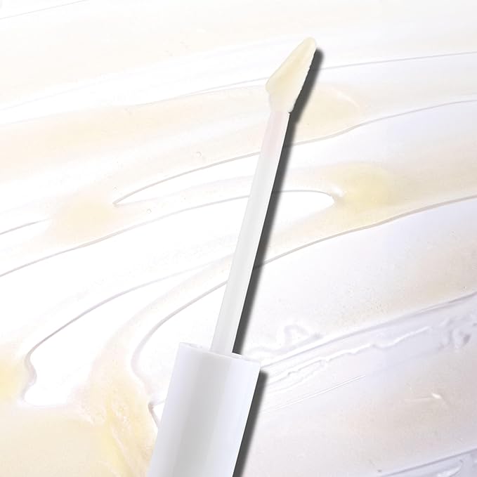 Pacifica Plumping Lip Gloss – Vanilla Bean (Creamy Neutral Tint) Hydrating Lip Oil Balm, Gentle Lip Plumper with Shea & Jojoba, No-Sting High Shine, Vegan & Cruelty-Free 0.14oz