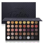 Professional Neutral Smokey Eyeshadow Makeup Palette, Matte Shimmer Metallic Black Grey Dark Goth Eye Shadows for Halloween, Pigmented Warm Smoky Naked Nude Rosy Gold Brown Pallet Daily Make Up Kit