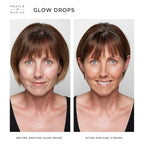 Pestle & Mortar Glow Drops - Sunless Self-Tan with Hyaluronic Acid. Customisable Self Tanner- For Men & Women,15ml