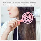 4 Pieces【Ultra-Soft】Baby Fine or Straight Hair Detangling Hair Brush for Kids【Skin-friendly material】Faster Blow Drying Styling Hair Detangling Brush with Flexible Bristles（Food grade ABS）Compact size