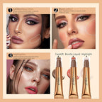 3 Pcs Beauty Wand For Liquid Contour Highlighter