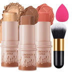 3pcs Face Contour Stick, Highlighter Stick Blush Stick Teen Girls