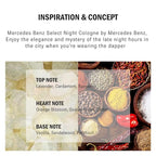 Mercedes-Benz For Men Ultimate - Eau de Parfum for Men - Long Lasting Mens Cologne - Amber, Patchouli Cologne for Men - Perfume for Men - 2.5 oz