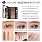 All in One Makeup Kit For Girls - 16 Colors Naked Eyeshadow Palette, 3Pcs Makeup Brushes, Waterproof Eyeliner Pencil, Eyebrow Powder,Eyebrow Pencil,Mascara, Women and Beginners Teens Makeup Gift Set