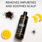 Barrel and Oak - Caffeinated Thickening Shampoo, Biotin Shampoo, Hair Care for Men, Strengthens & Hydrates, Biotin for Thicker Hair, Essential Oil-Based Scent, Vegan (Coffee & Citrus, 16 oz)