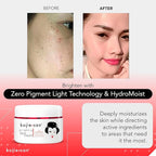 Kojie San Face & Body Complete Brightening Mini Set - 65 Gram x 2 Bars Soap, Body Lotion, Face Cream, and Facial Cleansing Brush