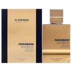 Al Haramain Amber Oud Blue Edition Eau De Parfum Spray 100ml (3.4 oz) - Unisex Arabian Perfume for Women & Men, Long-Lasting Arabic Fragrance, Premium EDP Cologne Spray