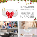 360? rotating makeup organizer, bathroom