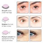 grace & stella Under Eye Patches (12 pairs) Eye Masks for Dark Circles and Puffiness - Birthday Gifts for Women, Bachelorette Party Favors, Bridesmaid Proposal Gifts, Self Care, Spa, Relaxation, Vegan