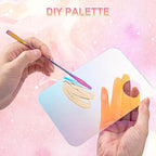 Makeup Spatula Korean Set, Senbos Professional Acrylic Makeup